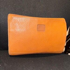 Vintage Burberrys Leather Clutch